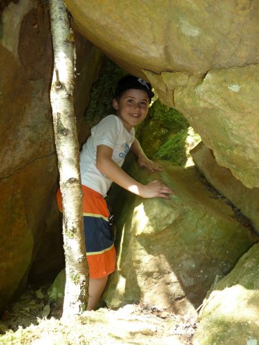 Procházka malých Sokolů na Modrou vodu - 22.4.2018