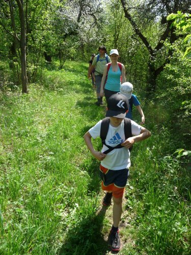 Procházka malých Sokolů na Modrou vodu - 22.4.2018