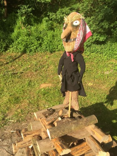 Stavjání mája a pálení čarodějnic - 30.4.2018