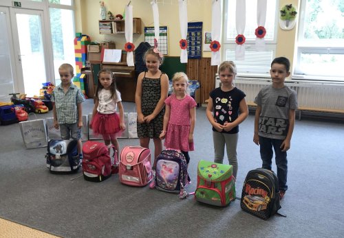 Pasování předškoláků na školáky - 26.6.2018