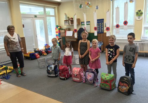 Pasování předškoláků na školáky - 26.6.2018