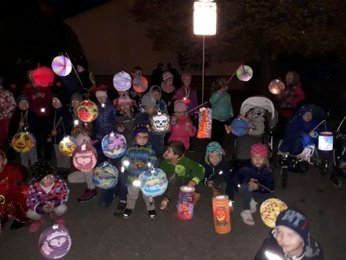 Lampionový pochod broučků - 2.11.2018