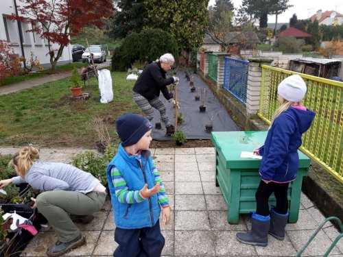 Brigáda v mateřské školce - 3.11.2018