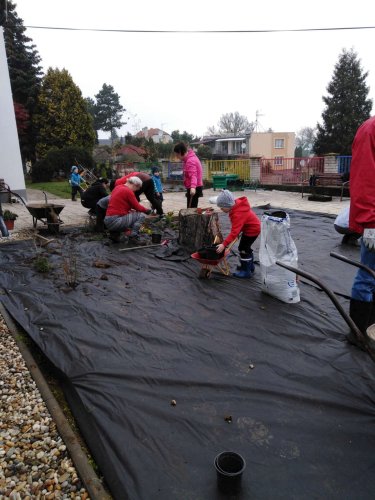 Brigáda v mateřské školce - 3.11.2018