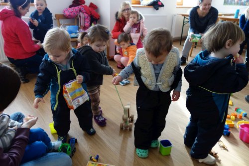 Hraní batolat v Podolském ráji - 1.2.2019