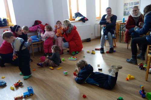 Hraní batolat v Podolském ráji - 1.2.2019