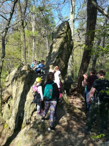 Sokolská vycházka dětí kolem Buchlova - 19.4.2019