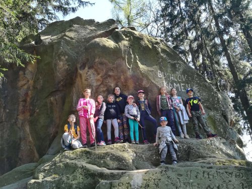 Sokolská vycházka dětí kolem Buchlova - 19.4.2019