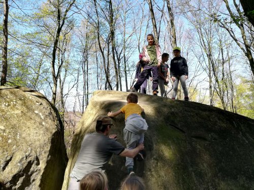 Sokolská vycházka dětí kolem Buchlova - 19.4.2019