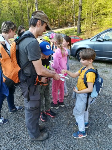 Sokolská vycházka dětí kolem Buchlova - 19.4.2019
