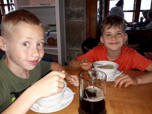 Výšlap sokolů žáků na Javořinu - 8.6.2019