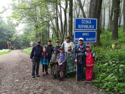 Výšlap sokolů žáků na Javořinu - 8.6.2019