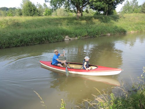 Malí sokoli na vodě - 10.6.2019
