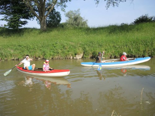 Malí sokoli na vodě - 10.6.2019