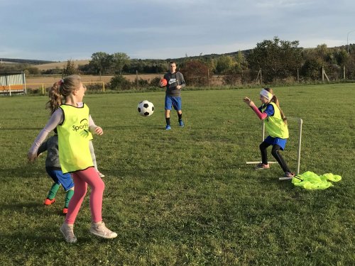Fotbalový trénink dětí - 11.10.2019