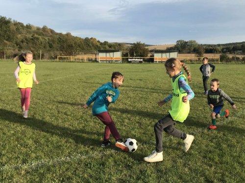 Fotbalový trénink dětí - 11.10.2019