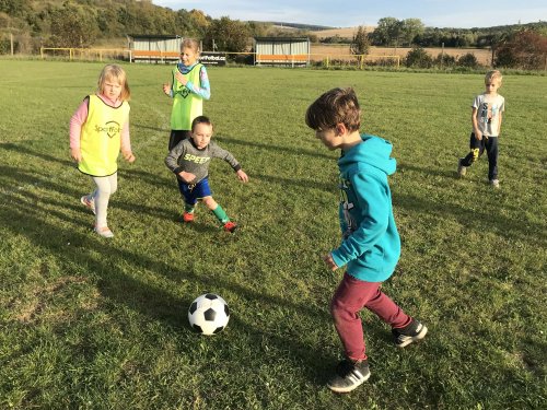 Fotbalový trénink dětí - 11.10.2019