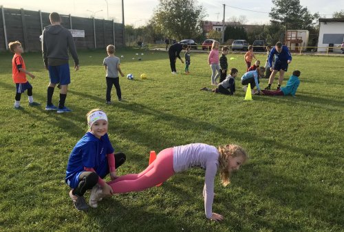 Fotbalový trénink dětí - 11.10.2019