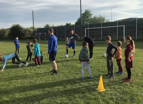 Fotbalový trénink dětí - 11.10.2019