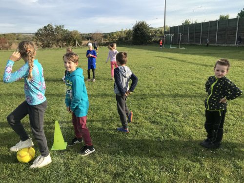 Fotbalový trénink dětí - 11.10.2019