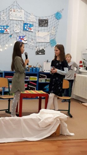 Vánoční besídka ZŠ a MŠ Podolí - 18.12.2019