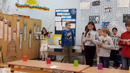 Vánoční besídka ZŠ a MŠ Podolí - 18.12.2019