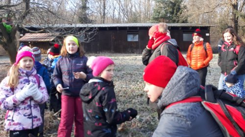 Novoroční procházka malých Sokolů do Lipin - 2.1.2020