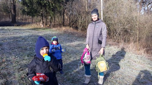 Novoroční procházka malých Sokolů do Lipin - 2.1.2020