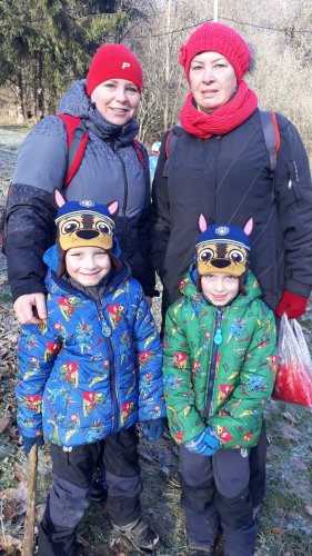 Novoroční procházka malých Sokolů do Lipin - 2.1.2020