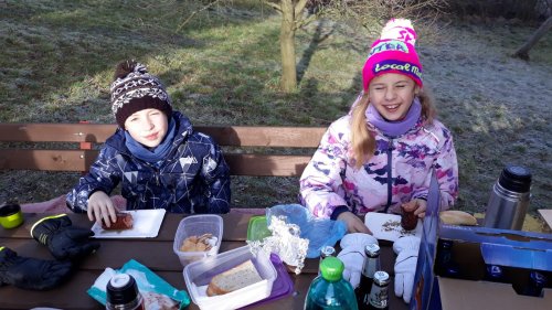 Novoroční procházka malých Sokolů do Lipin - 2.1.2020