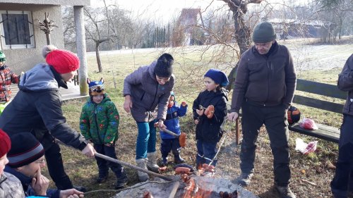 Novoroční procházka malých Sokolů do Lipin - 2.1.2020