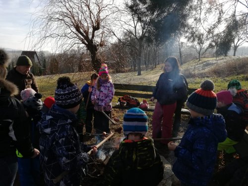 Novoroční procházka malých Sokolů do Lipin - 2.1.2020