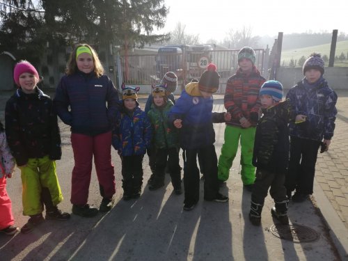 Novoroční procházka malých Sokolů do Lipin - 2.1.2020