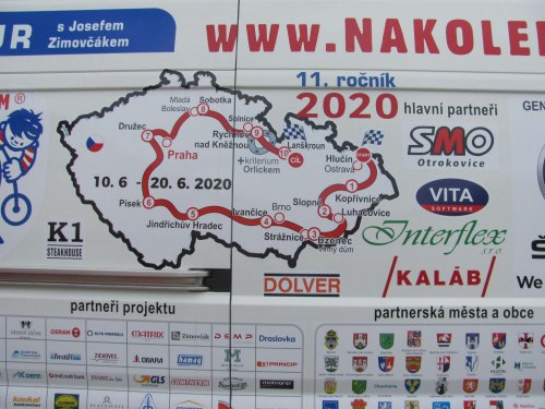 Charitativní cyklotour Pepy Zimovčáka Na kole dětem - 12.6.2020