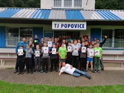 Ukončení fotbalové sezony žáků TJ Popovice - 20.6.2020