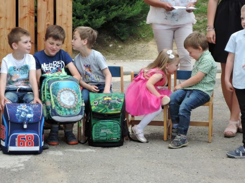 Pasování předškoláků na školáky - MŠ Podolí - 25.6.2020