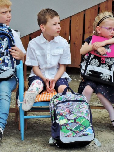 Pasování předškoláků na školáky - MŠ Podolí - 25.6.2020