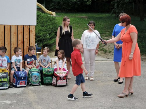 Pasování předškoláků na školáky - MŠ Podolí - 25.6.2020
