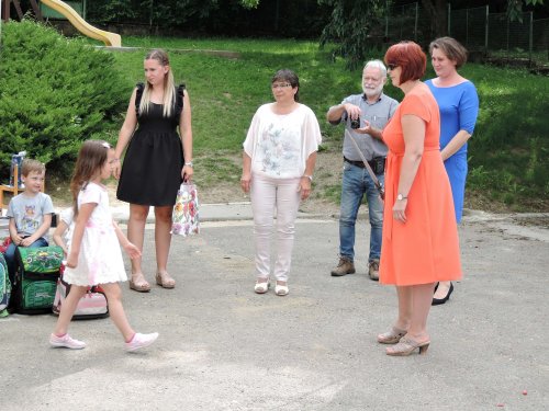 Pasování předškoláků na školáky - MŠ Podolí - 25.6.2020