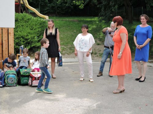 Pasování předškoláků na školáky - MŠ Podolí - 25.6.2020