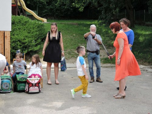 Pasování předškoláků na školáky - MŠ Podolí - 25.6.2020