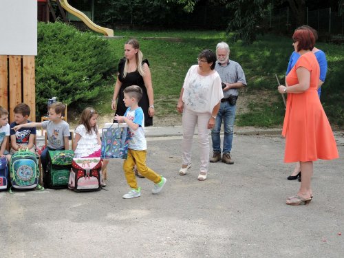 Pasování předškoláků na školáky - MŠ Podolí - 25.6.2020