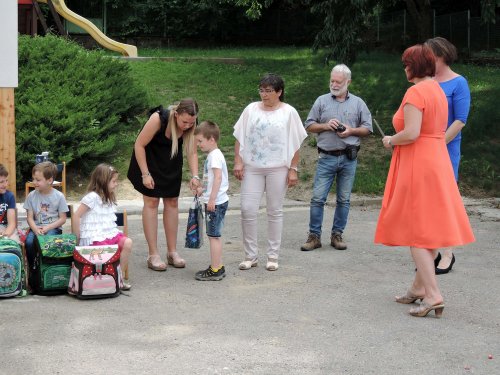 Pasování předškoláků na školáky - MŠ Podolí - 25.6.2020