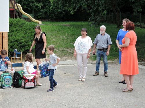 Pasování předškoláků na školáky - MŠ Podolí - 25.6.2020