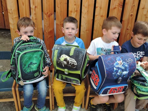 Pasování předškoláků na školáky - MŠ Podolí - 25.6.2020
