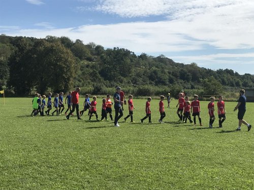 První fotbalový zápas přípravky - 5.9.2020