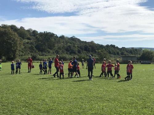 První fotbalový zápas přípravky - 5.9.2020