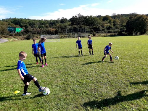 První fotbalový zápas přípravky - 5.9.2020