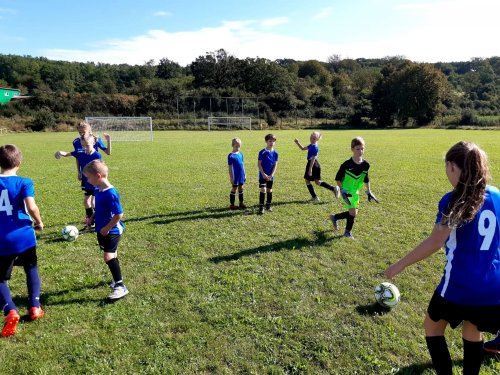 První fotbalový zápas přípravky - 5.9.2020