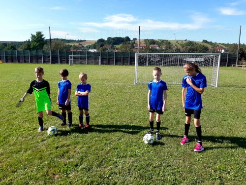 První fotbalový zápas přípravky - 5.9.2020